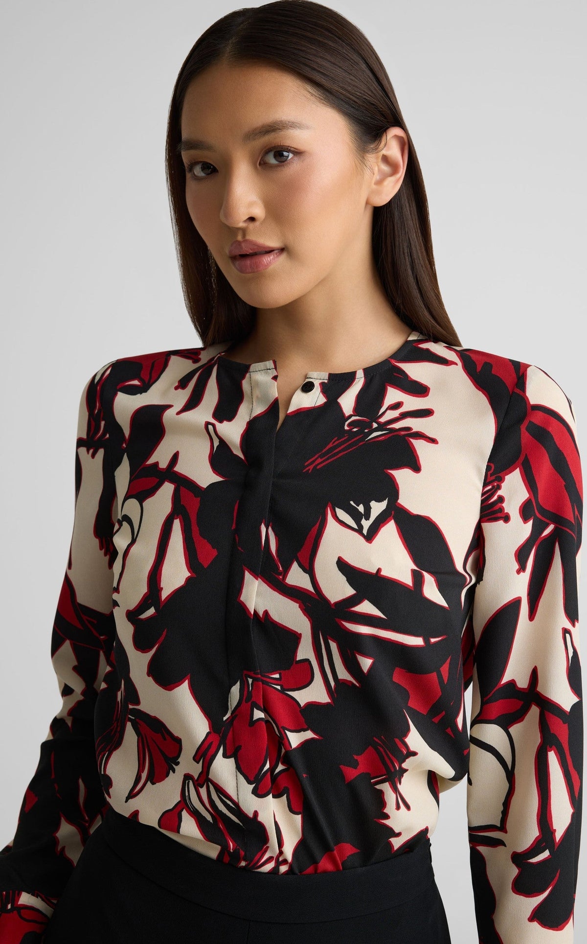 Blouse In Jardin Abstract Floral