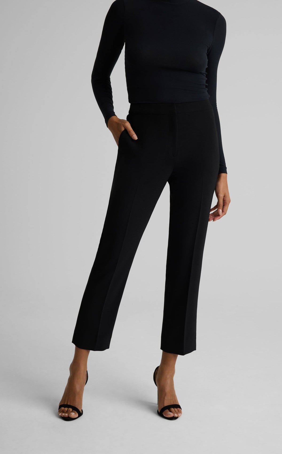 Isabel Pant In Soft Stretch Suiting