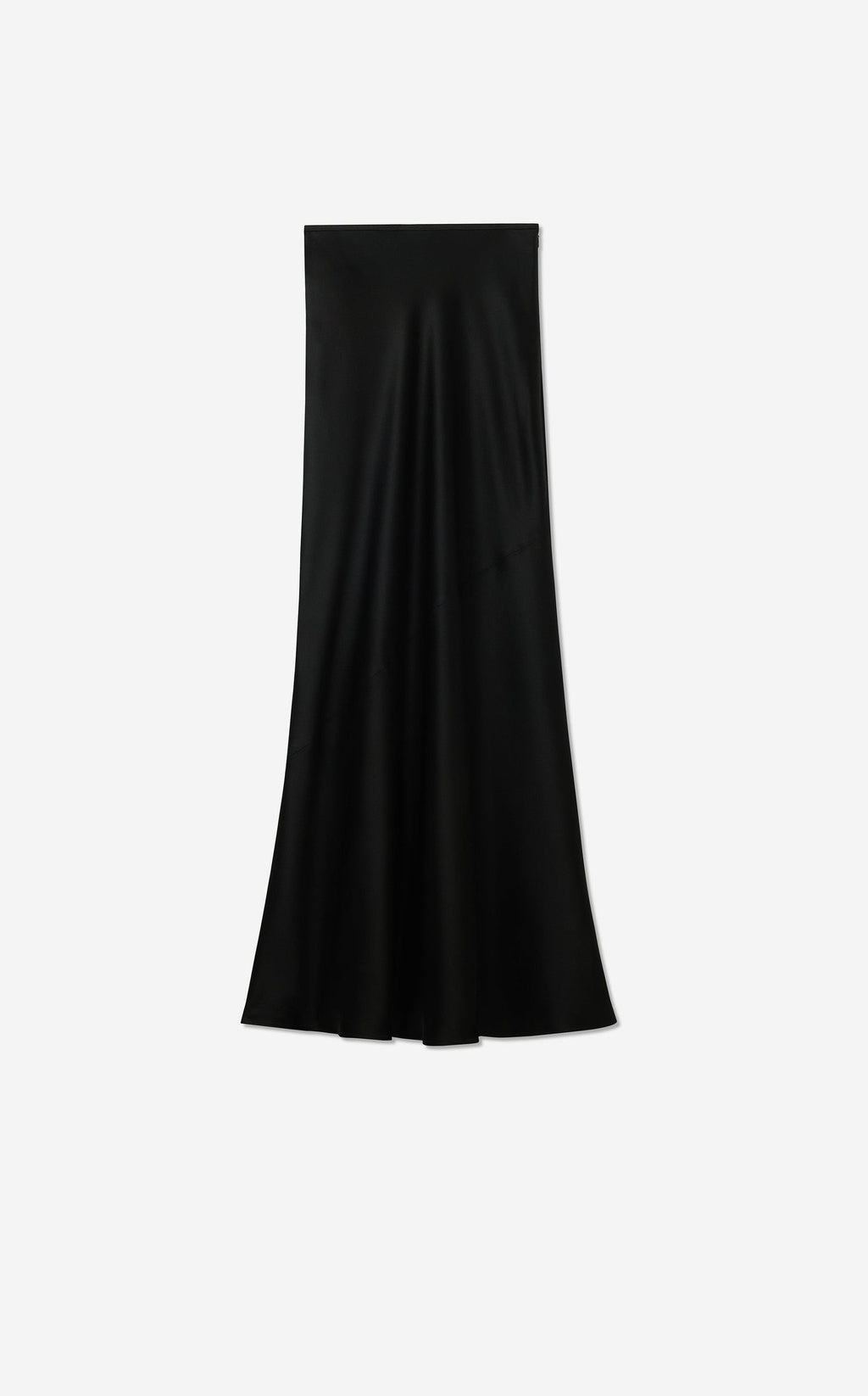 Beverly Skirt In Liquid Satin