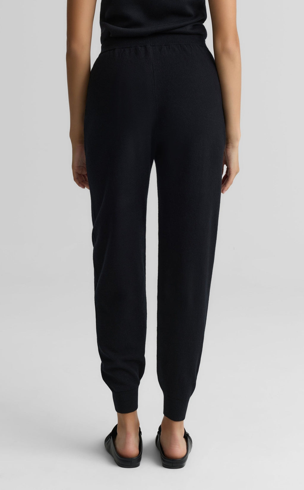 Cotton Cashmere Knit Joggers