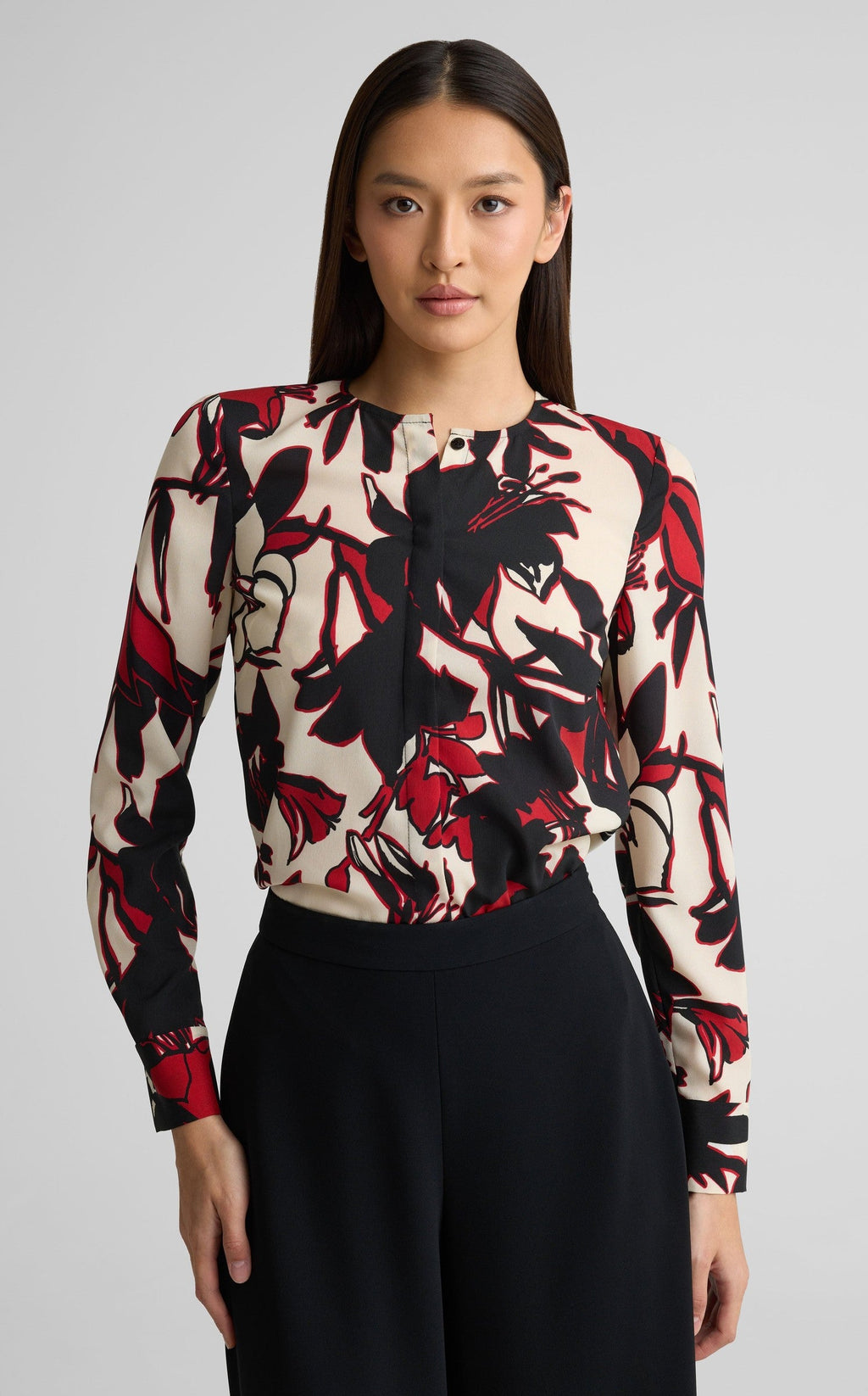 Blouse In Jardin Abstract Floral