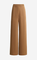 Kate Side Slit Pant In Liquid Satin