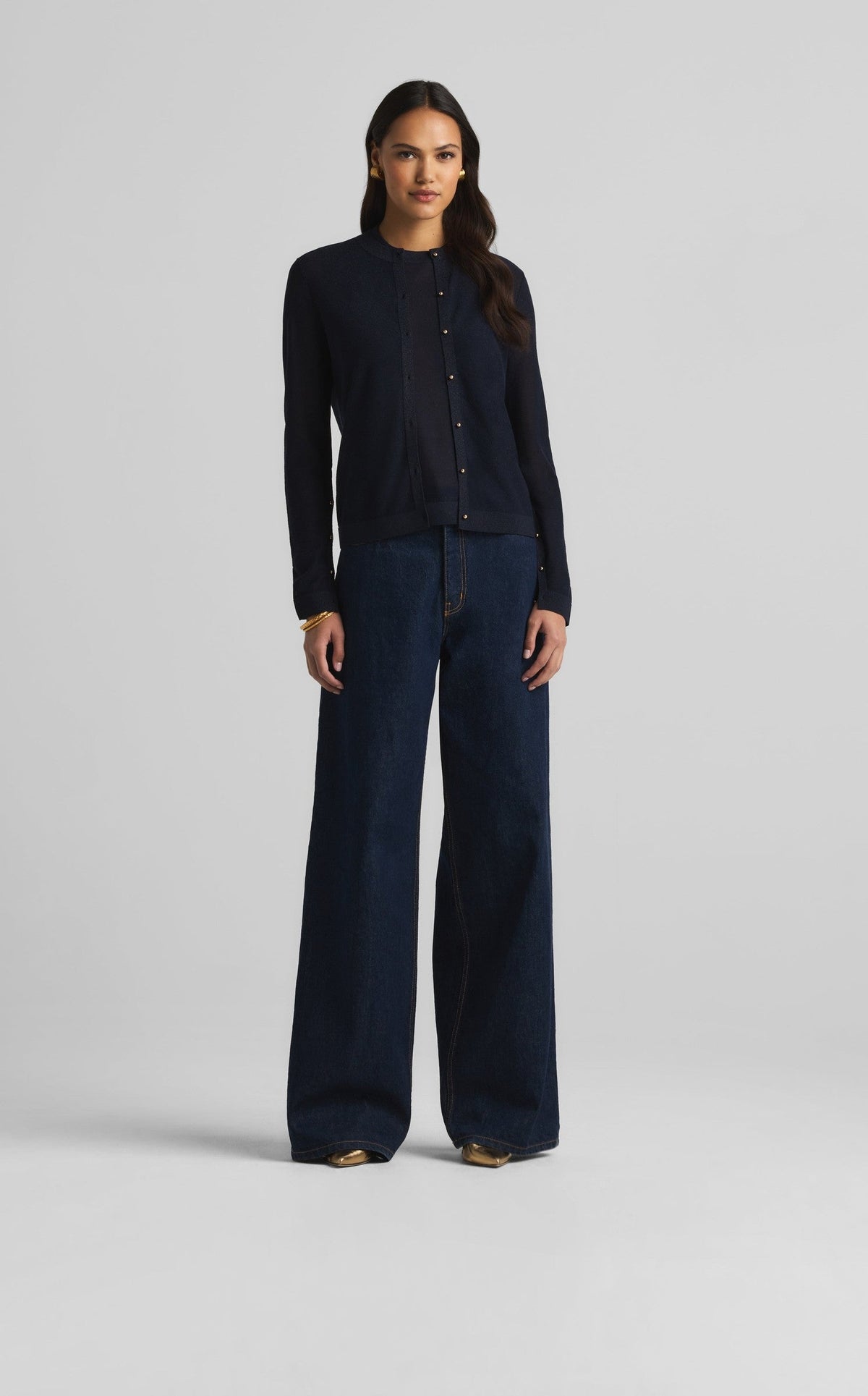 Fine Lurex Cardigan