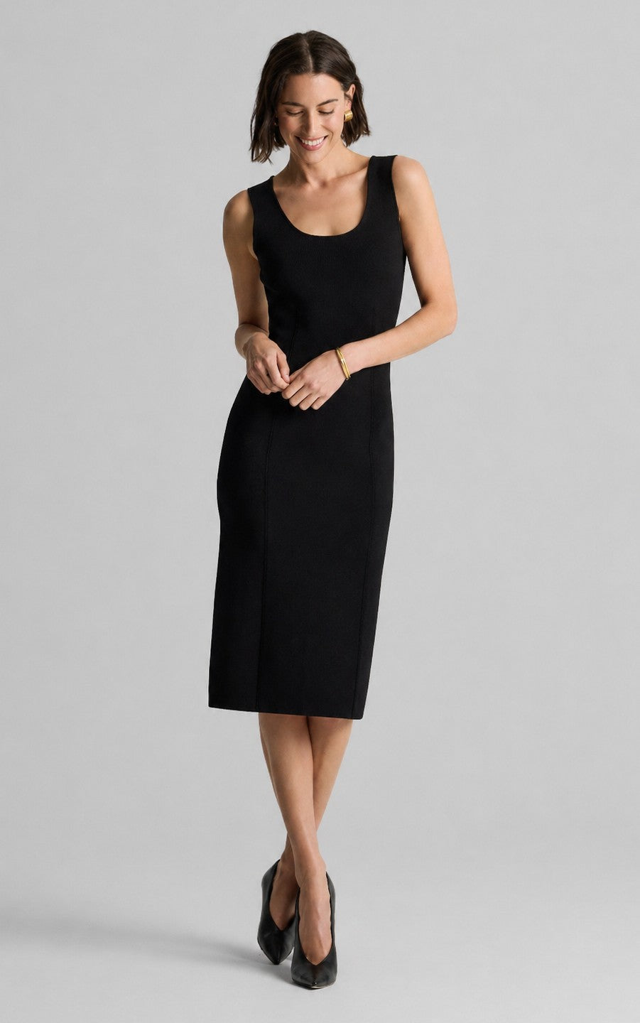 Lynn Dress In Santa Roma Knit