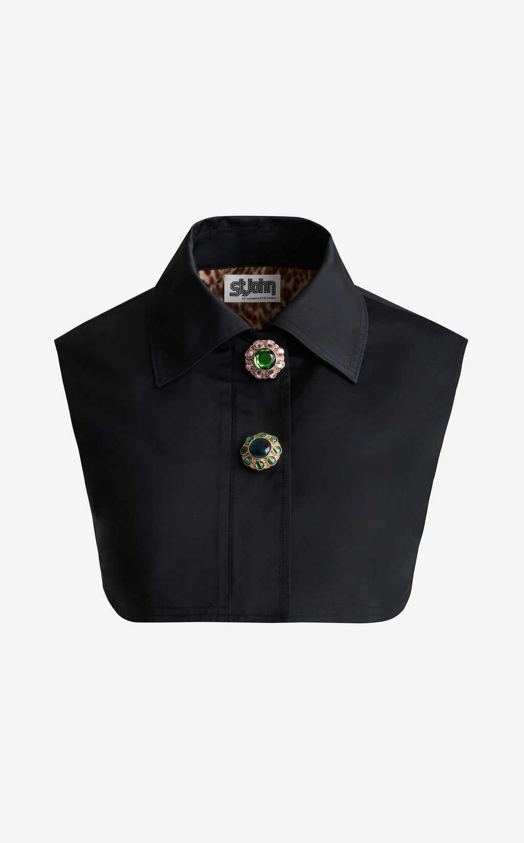 Cropped Vest in Duchesse Satin
