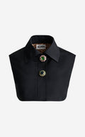 Cropped Vest in Duchesse Satin