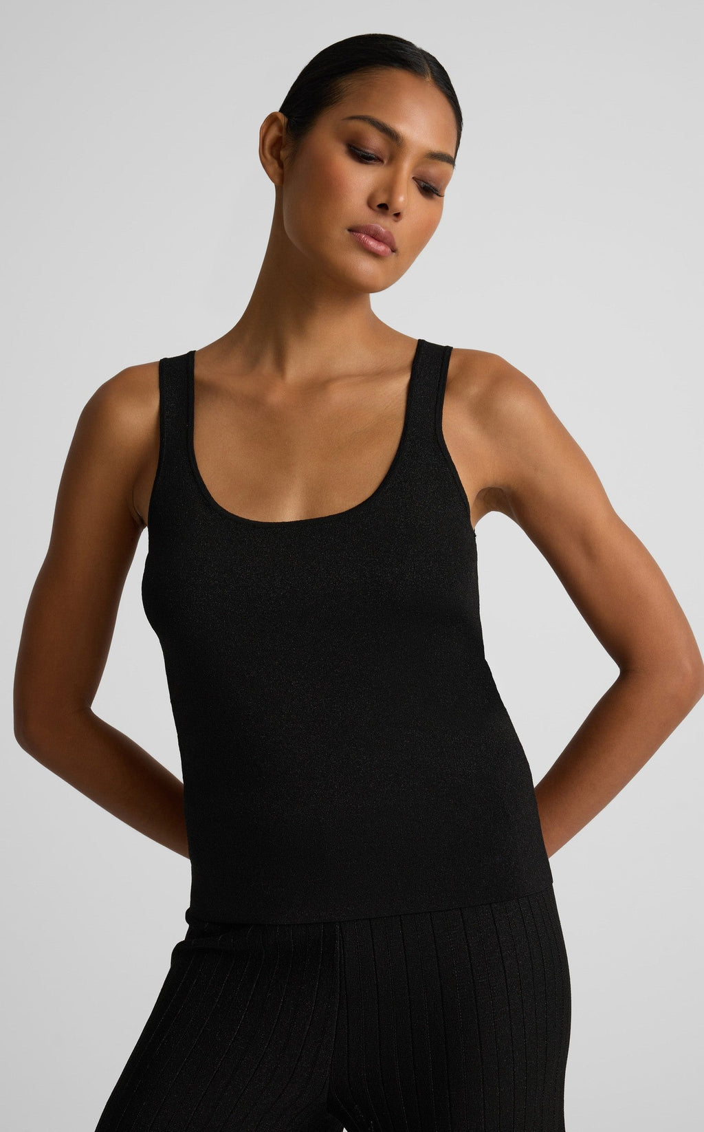 Pari Shell In Soleil Metallic Knit