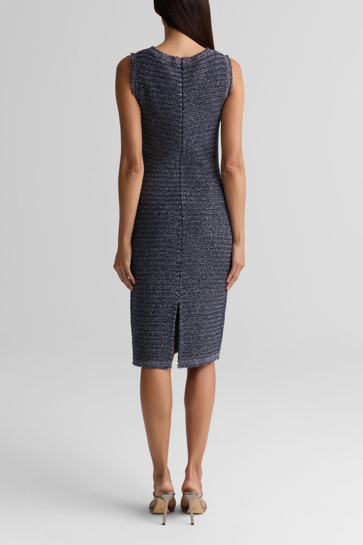Textured Knit Tank Dress