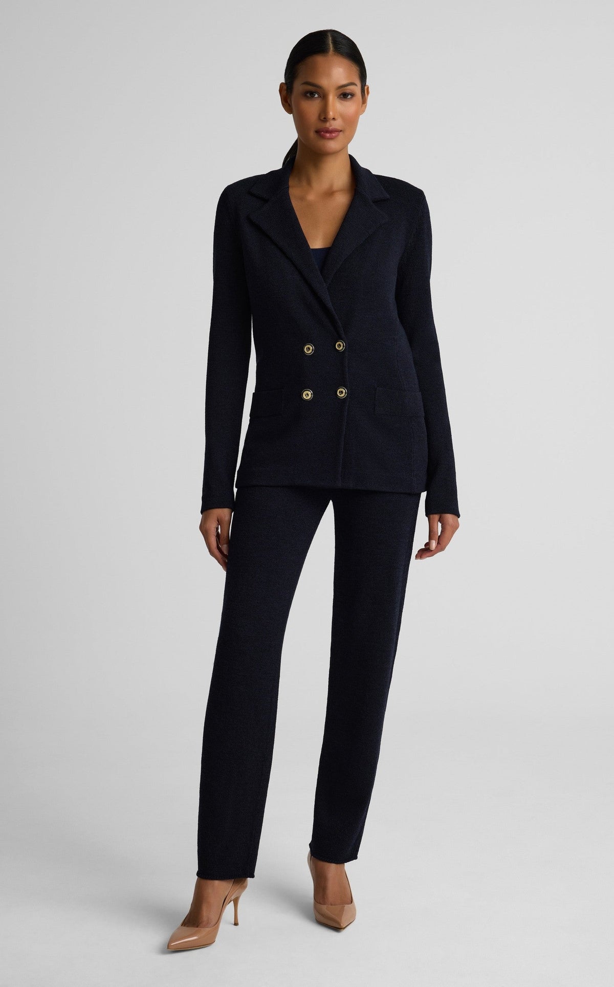 Barbara Jacket In Legacy Crepe Knit