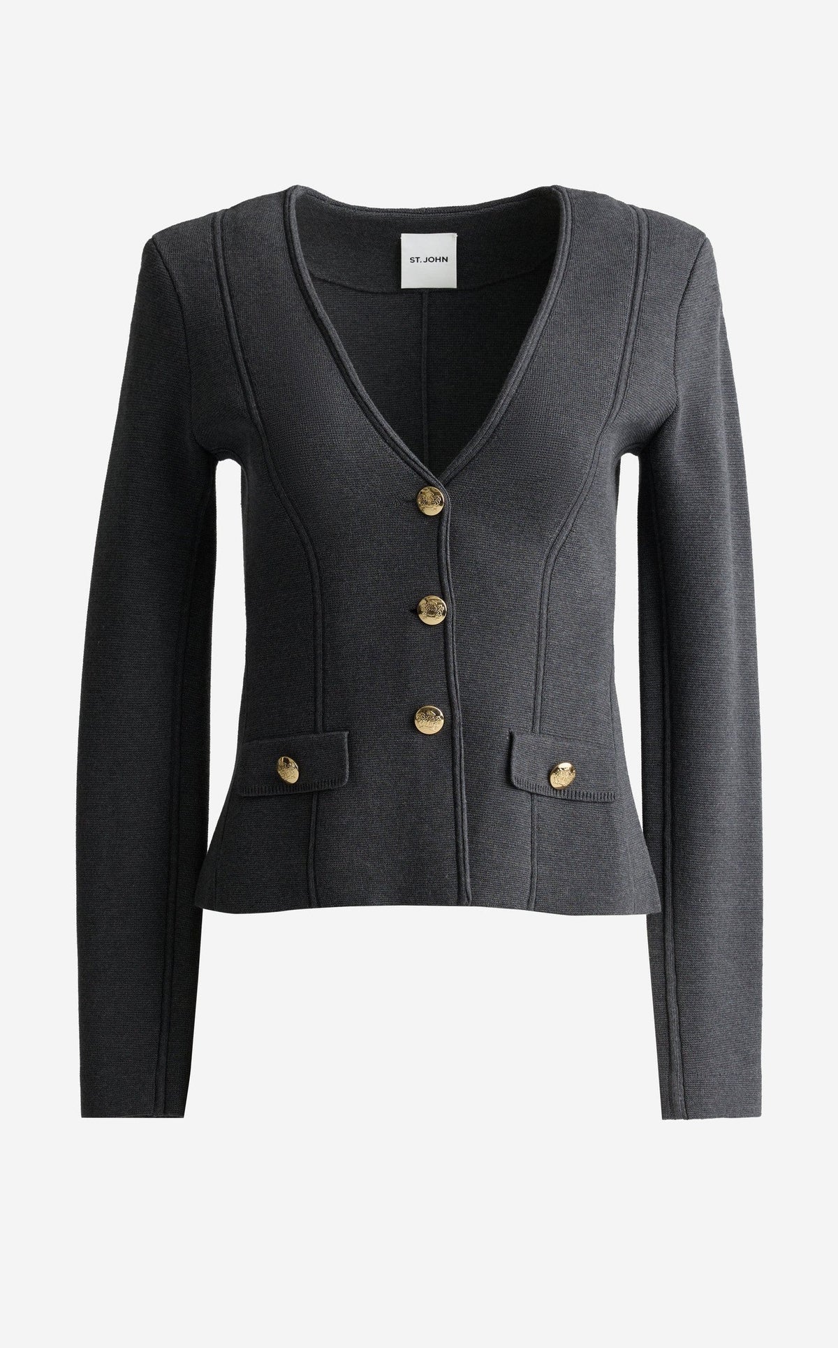 Erin Jacket In Santa Roma Knit