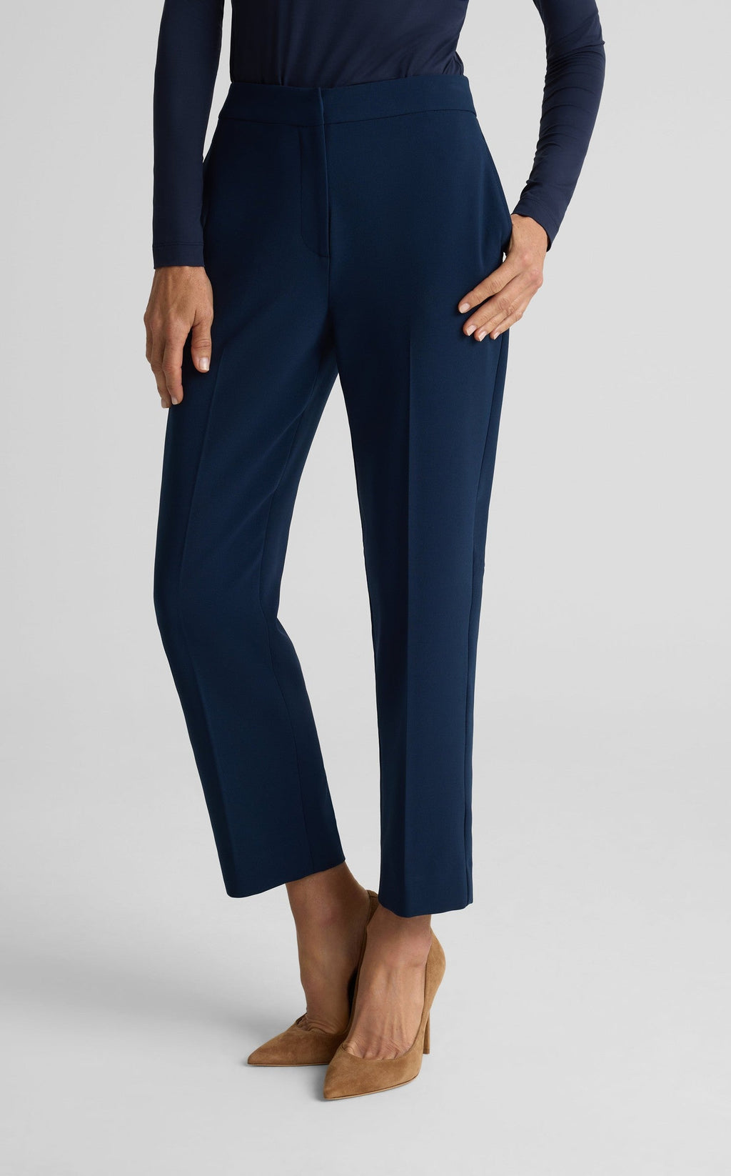 Isabel Pant In Soft Stretch Suiting