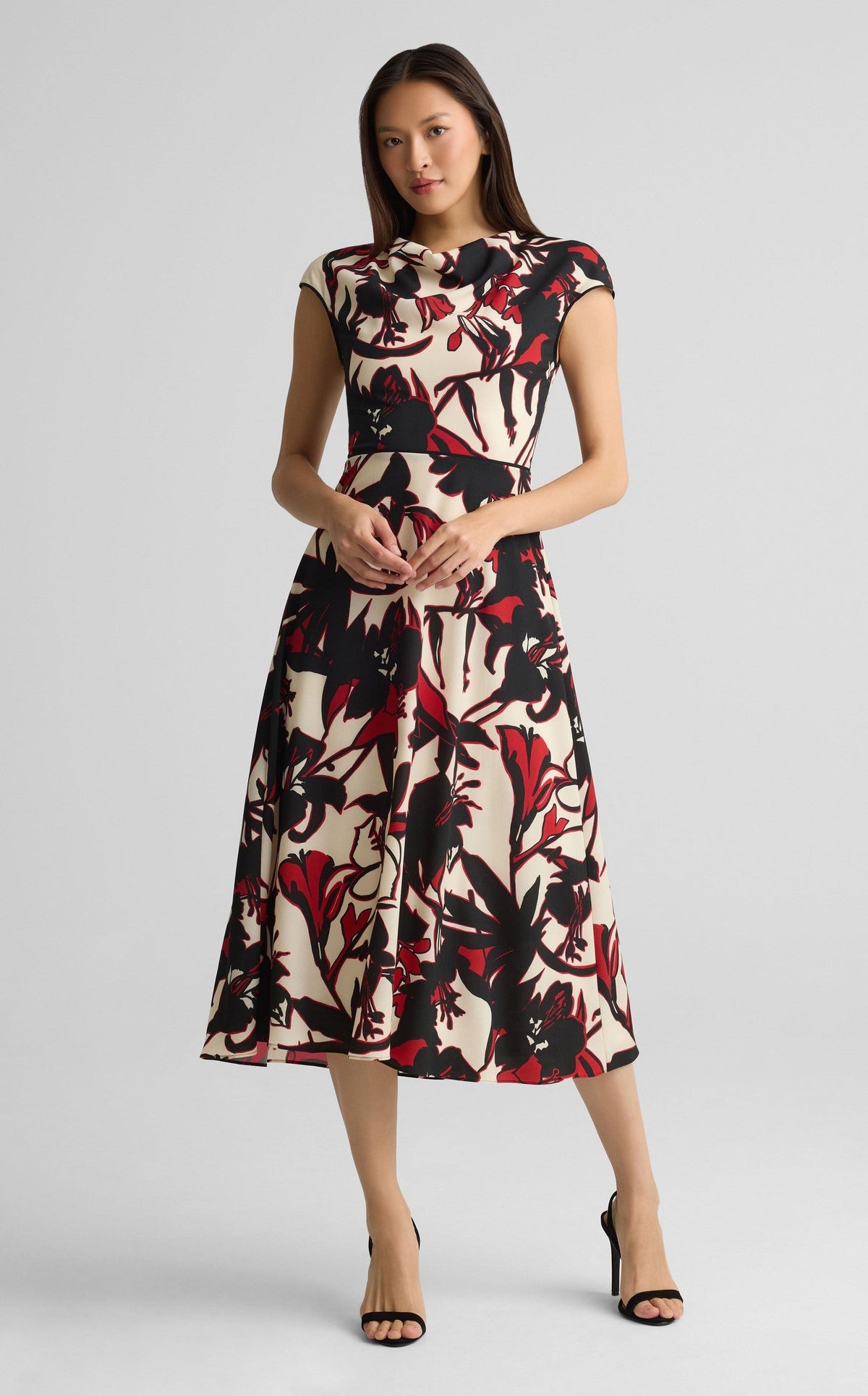 Dress In Jardin Abstract Floral