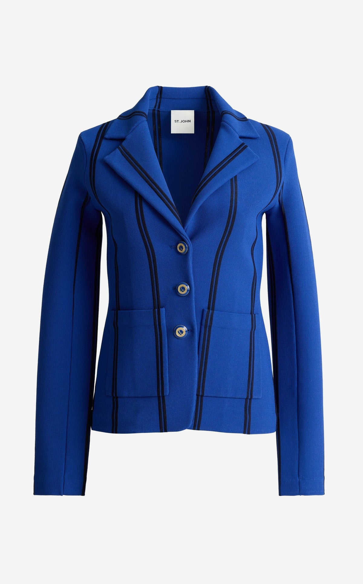 Carter Jacket In Roma Crepe Knit