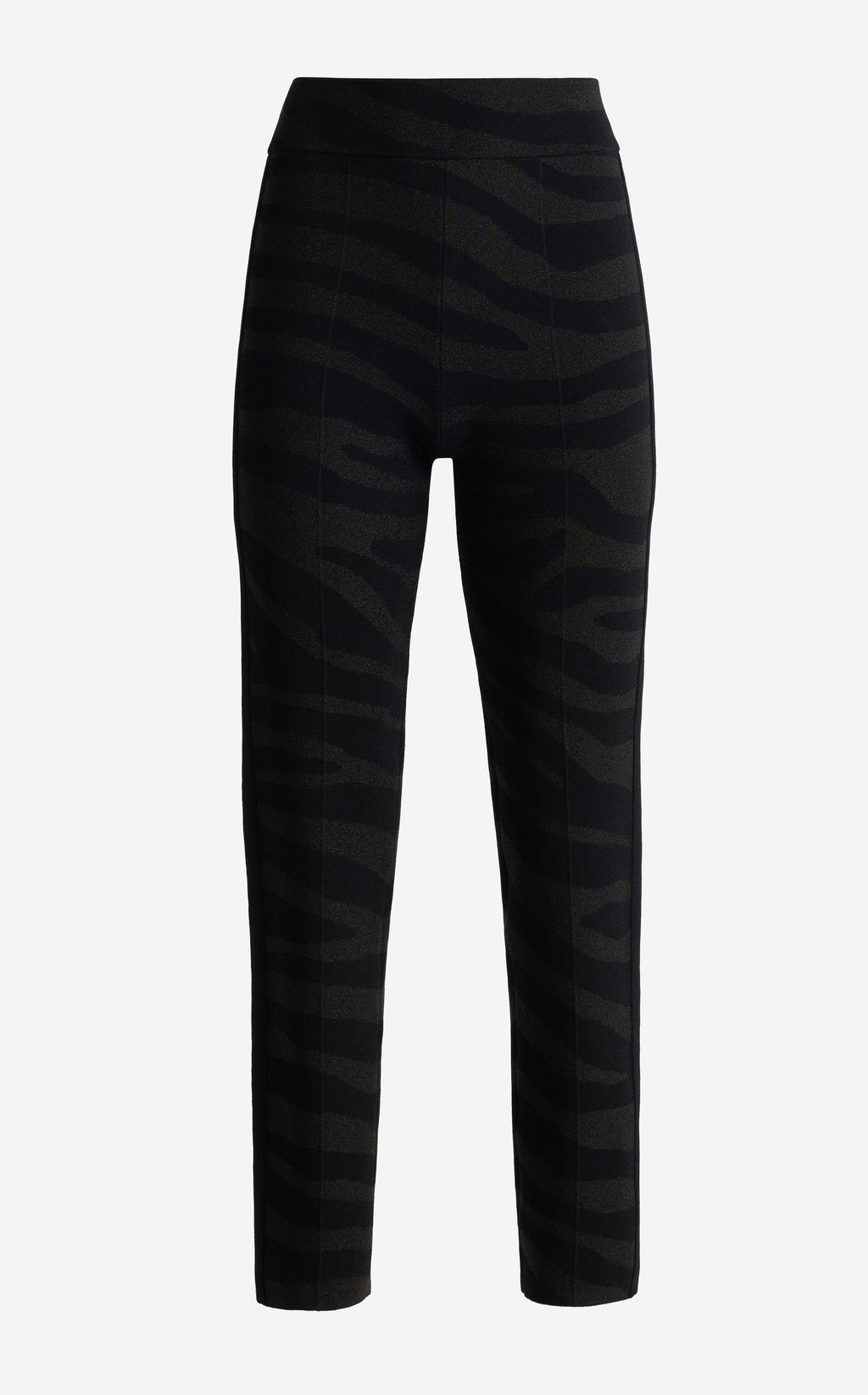 Isabel Pant In Zebra Santa Roma Knit