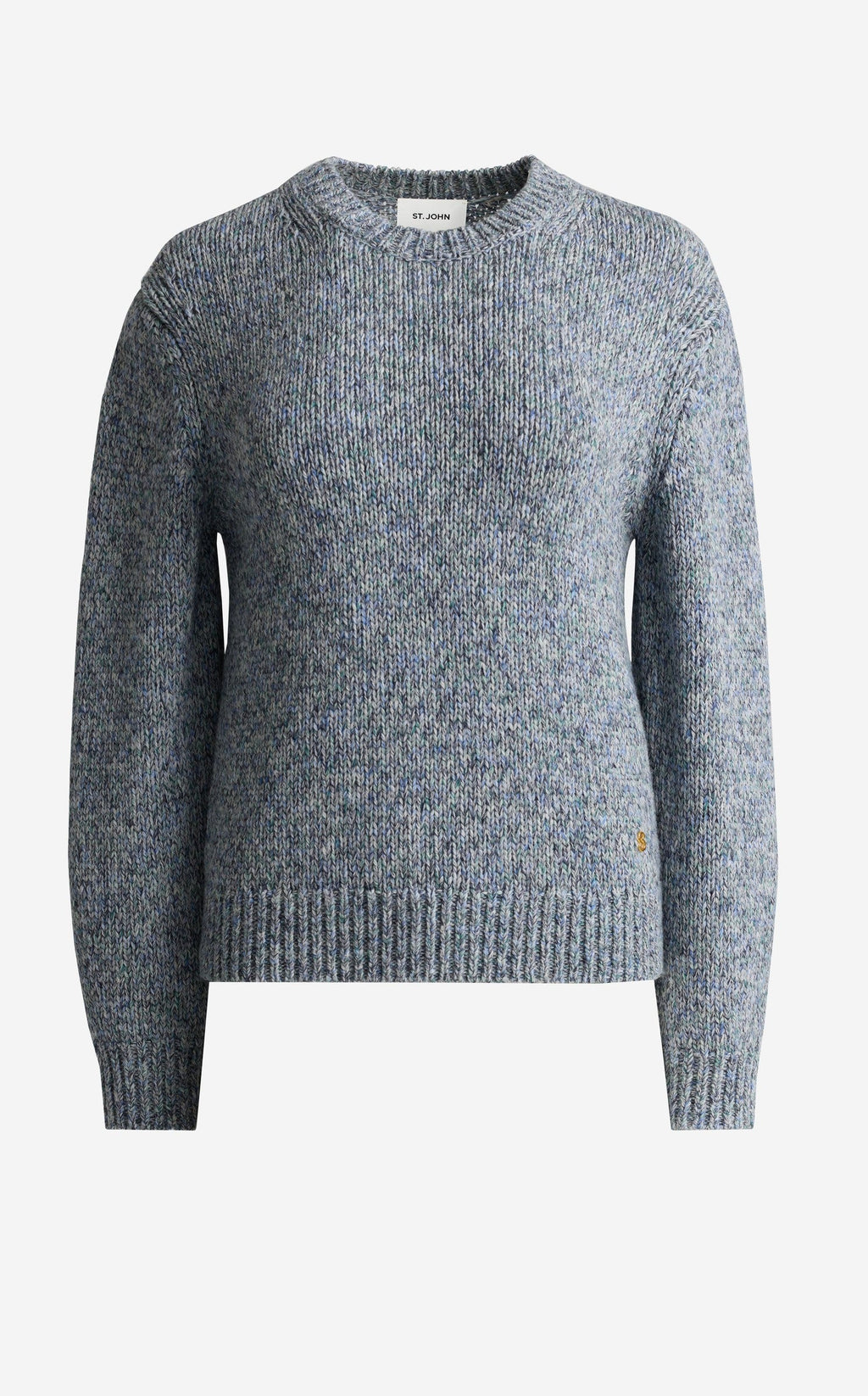 Sweater In Space Dye Mouliné