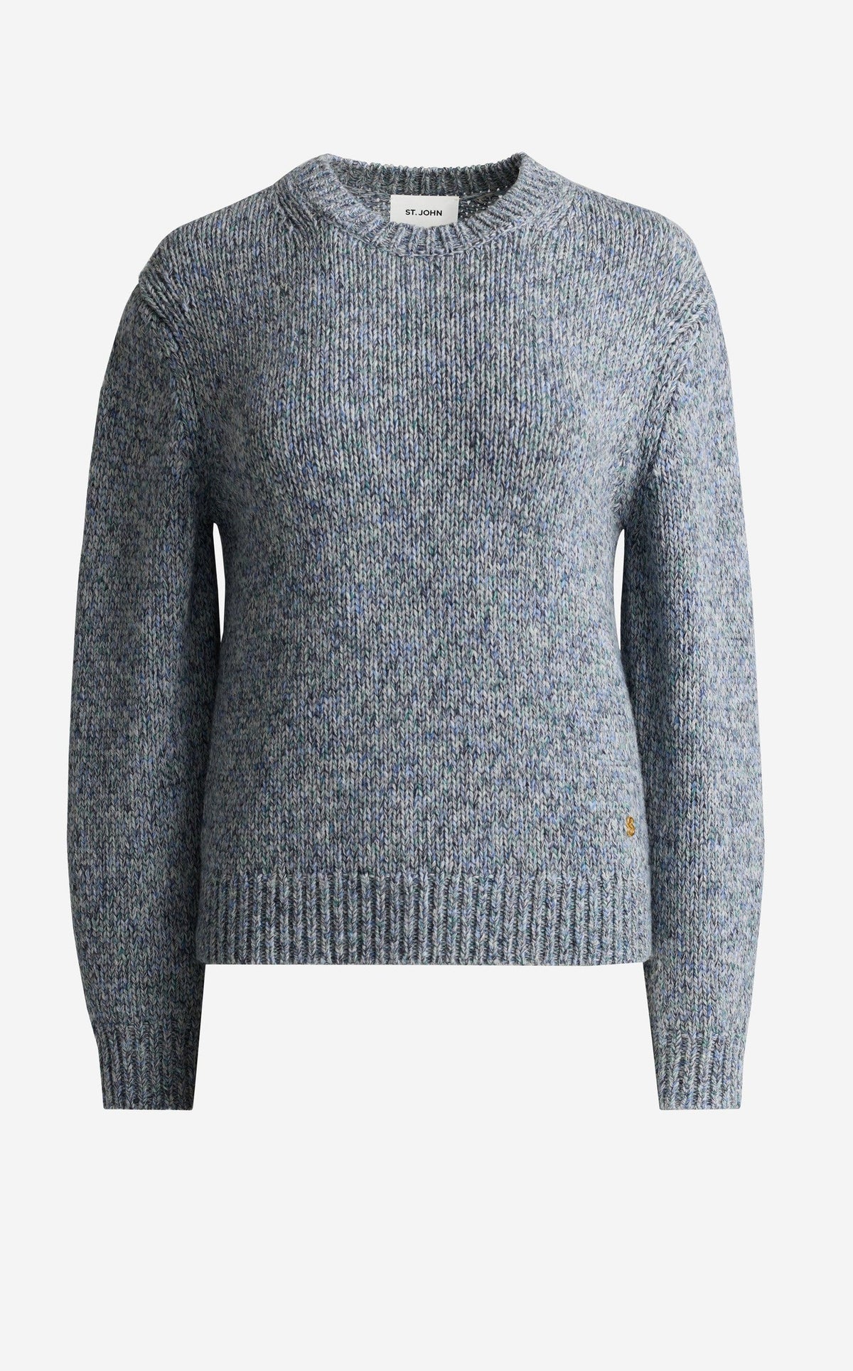 Sweater In Space Dye Mouliné