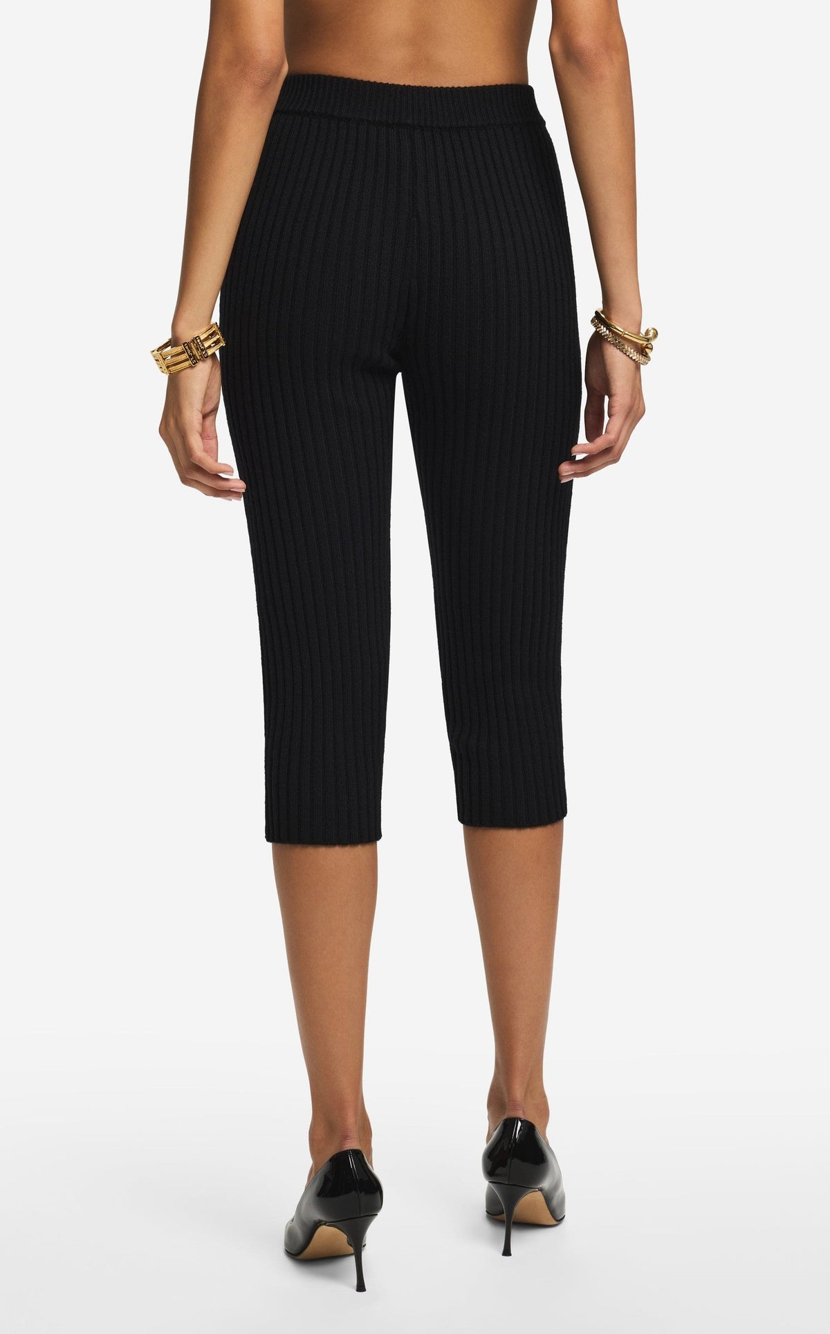 Pant in Ribbed Knit