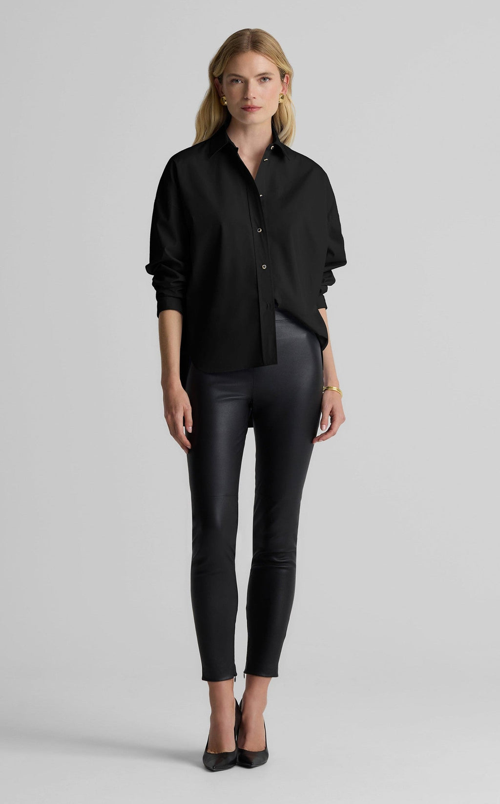 Sharon Blouse In Cotton Poplin