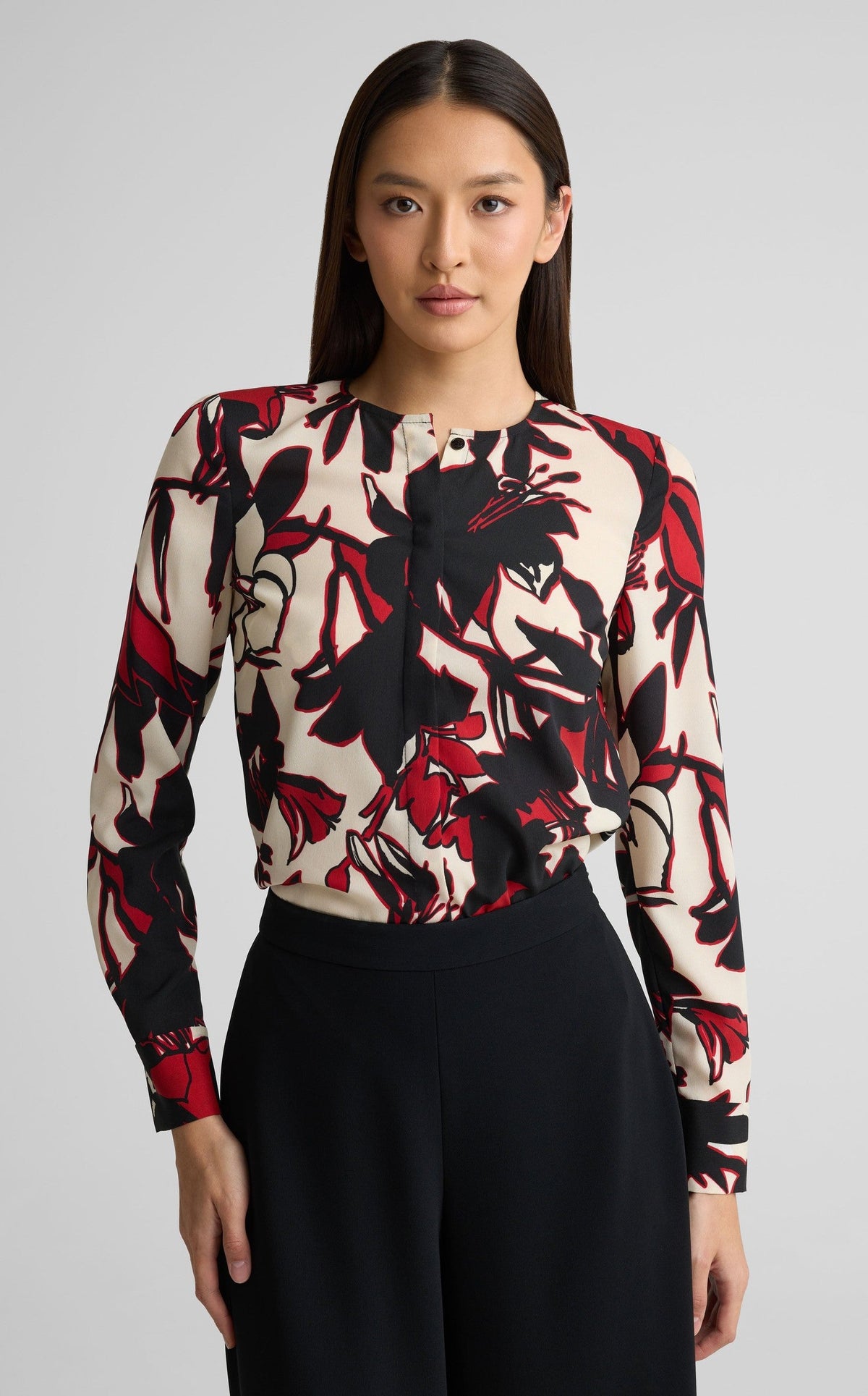 Blouse In Jardin Abstract Floral