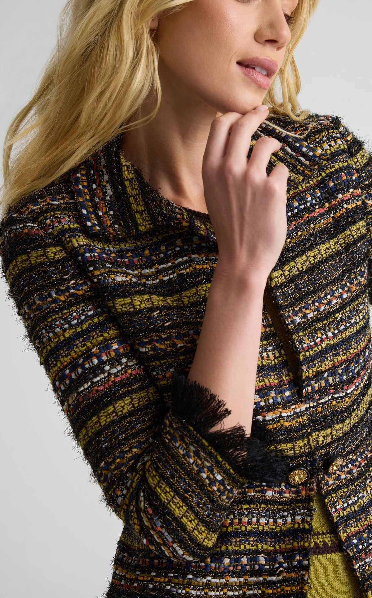Jacket In Marais Tweed