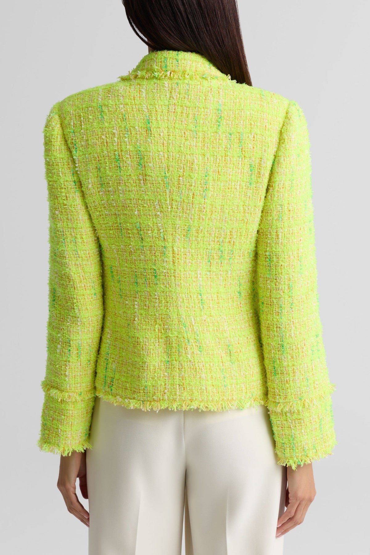 Fringe Tweed Jacket