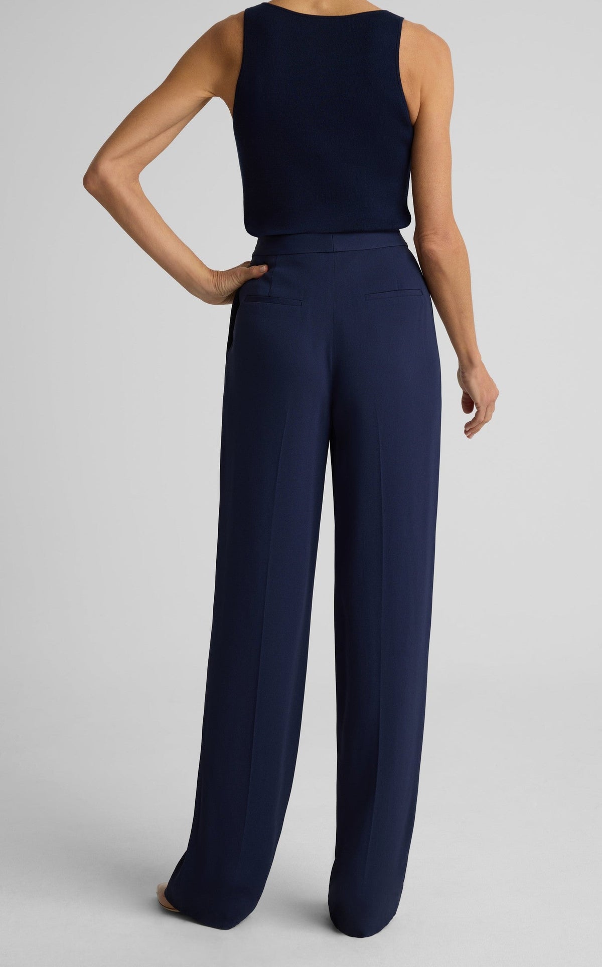 Lydia Pant In Lightweight Stretch Cady