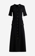 Zahara Dress In Legacy Crepe Knit