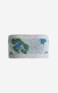Bandeau in Brushed Alpaca Blend Jacquard