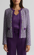Metallic Donna Tweed Jacket