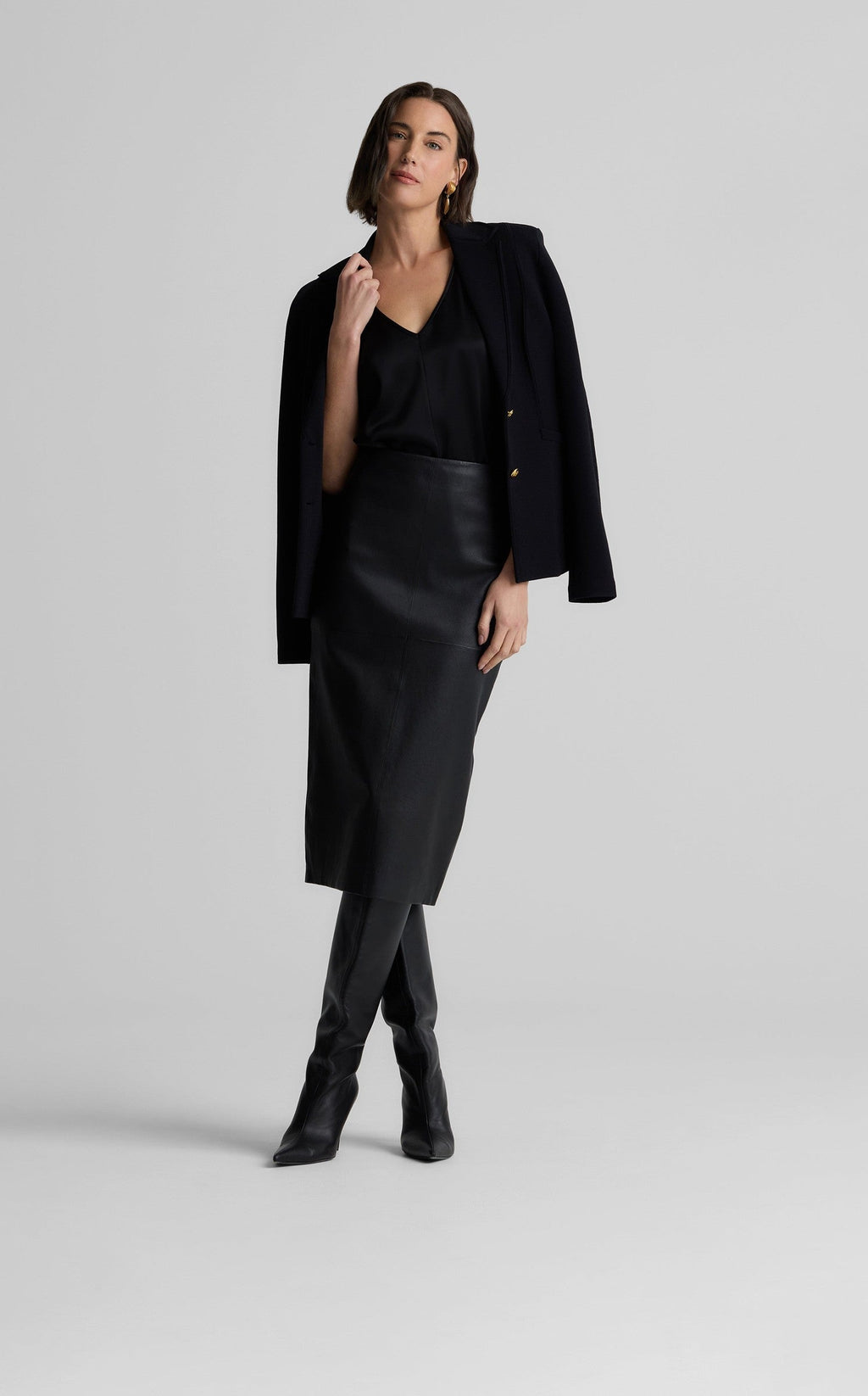 Vera Top in Liquid Satin