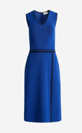 Vanna Dress In Roma Crepe Knit