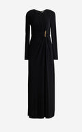 Dominique Gown In Matte Crepe Jersey