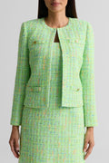 Icon Tweed Crew Neck Jacket