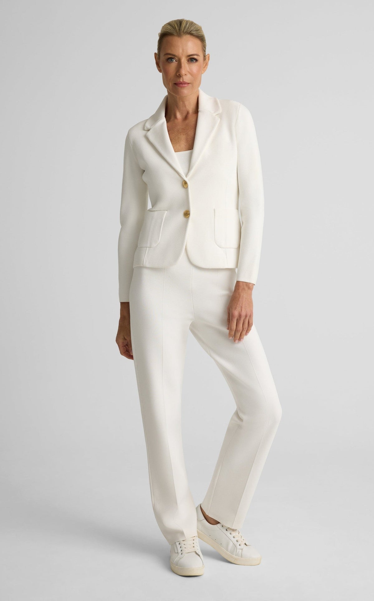 Erin Sport Jacket In Santa Roma Knit