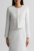 Metallic Fringe Jacket