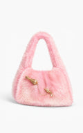 Bag in Knit Fur