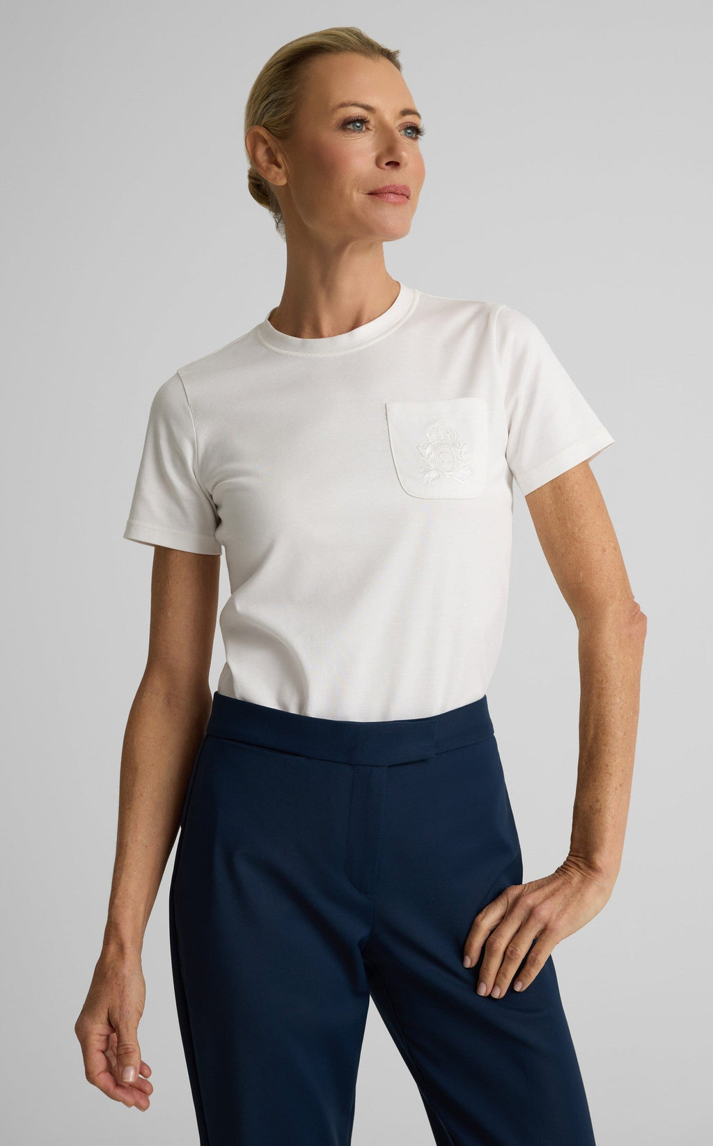 Tori Luxe Cotton Tee