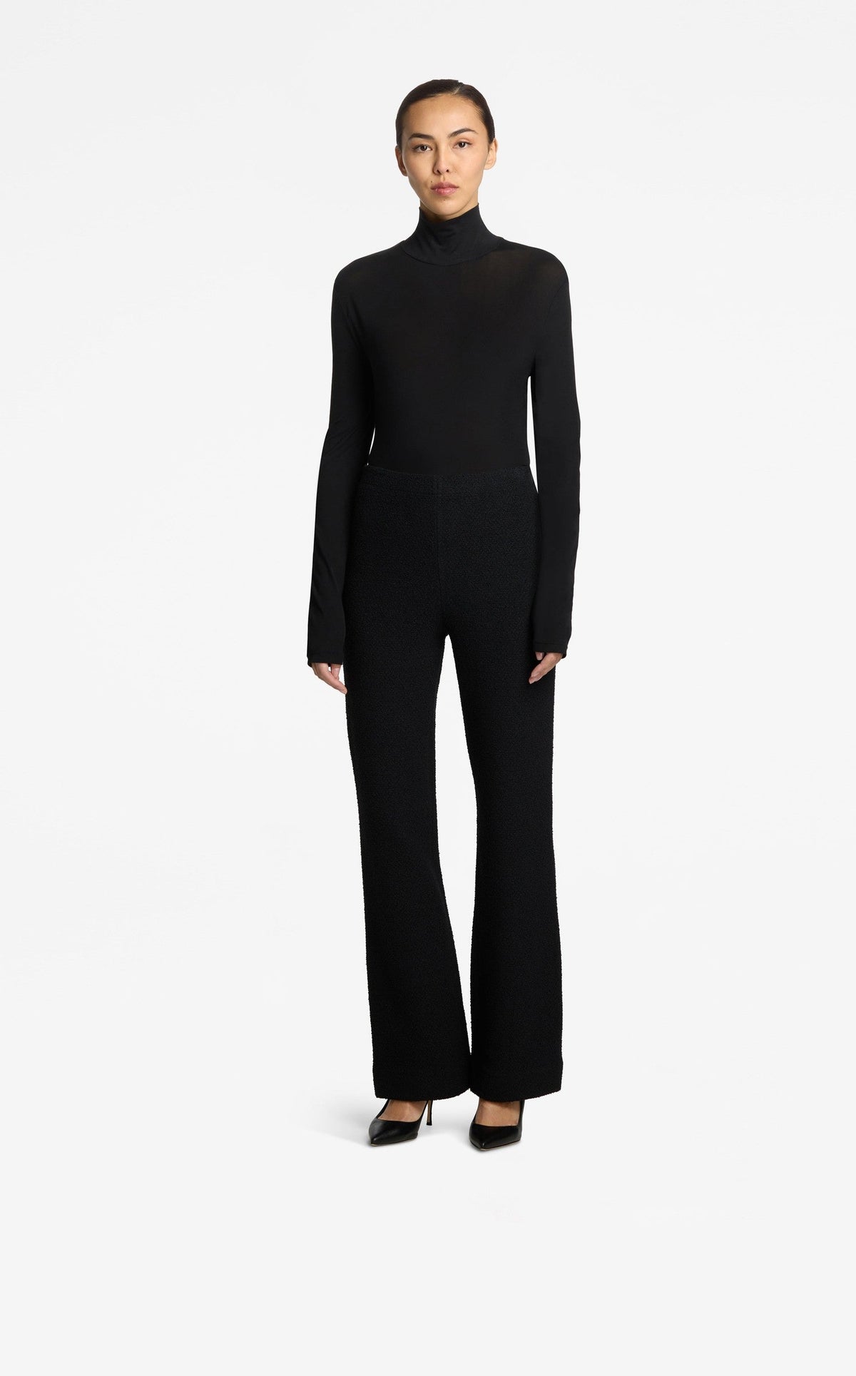 Long Sleeve T-Neck Shell