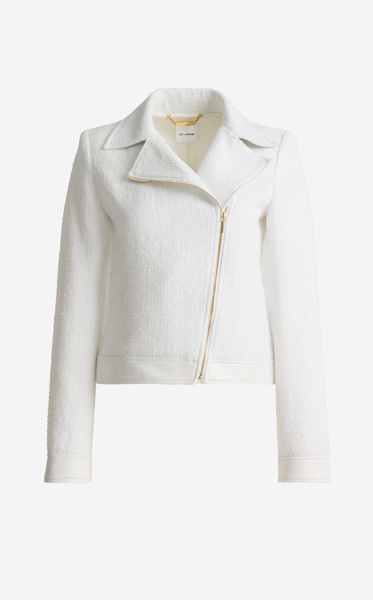 Zelda Jacket In Leathertrimmed Tweed