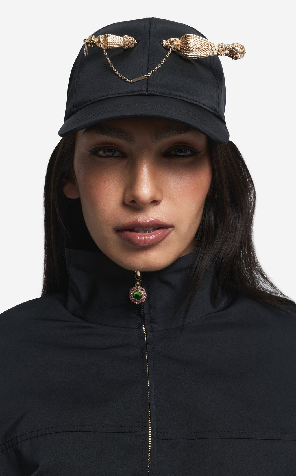 Hat in Duchesse Satin