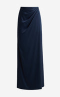 Penelope Skirt In Liquid Satin