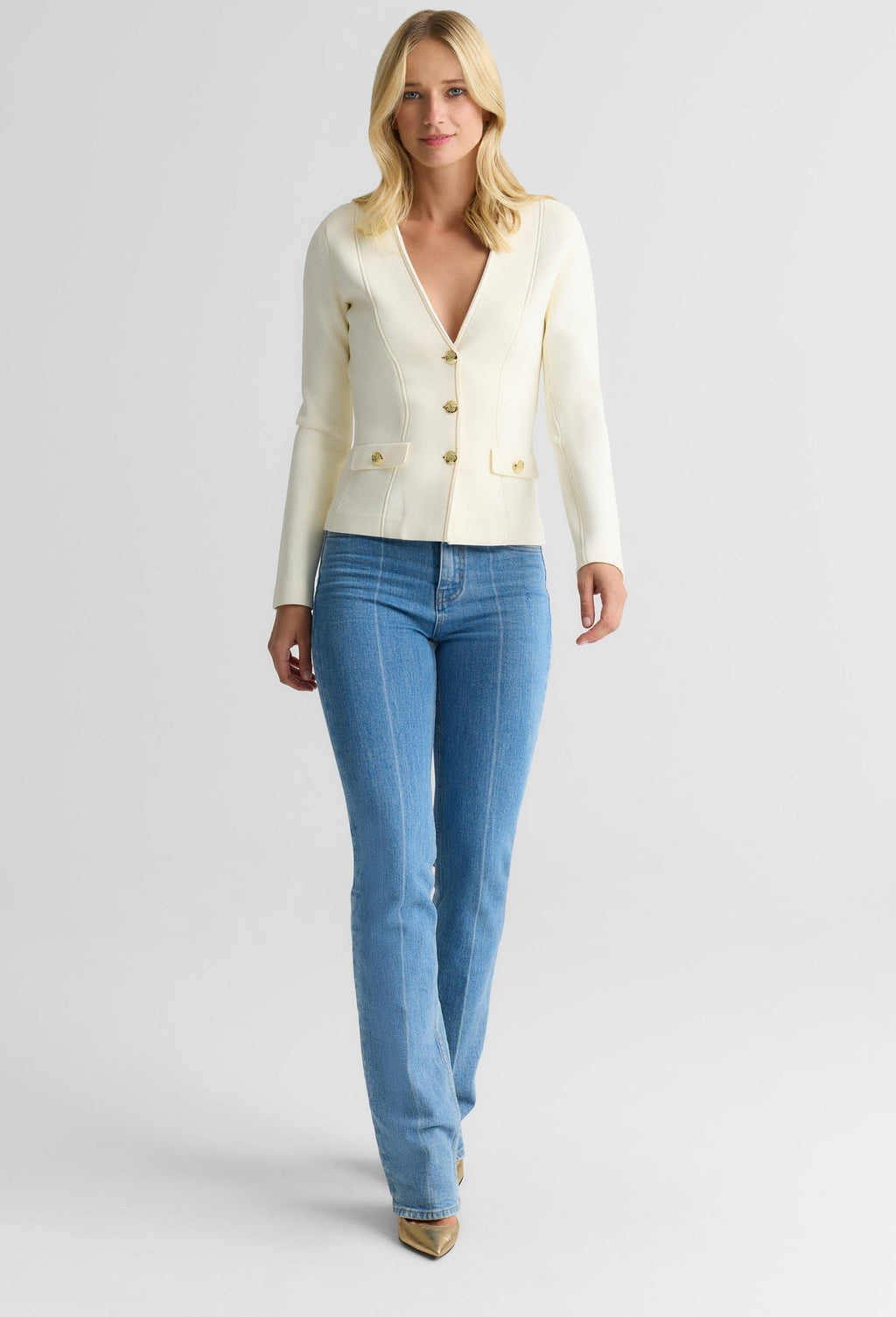Charlotte Pant In Stretch Denim
