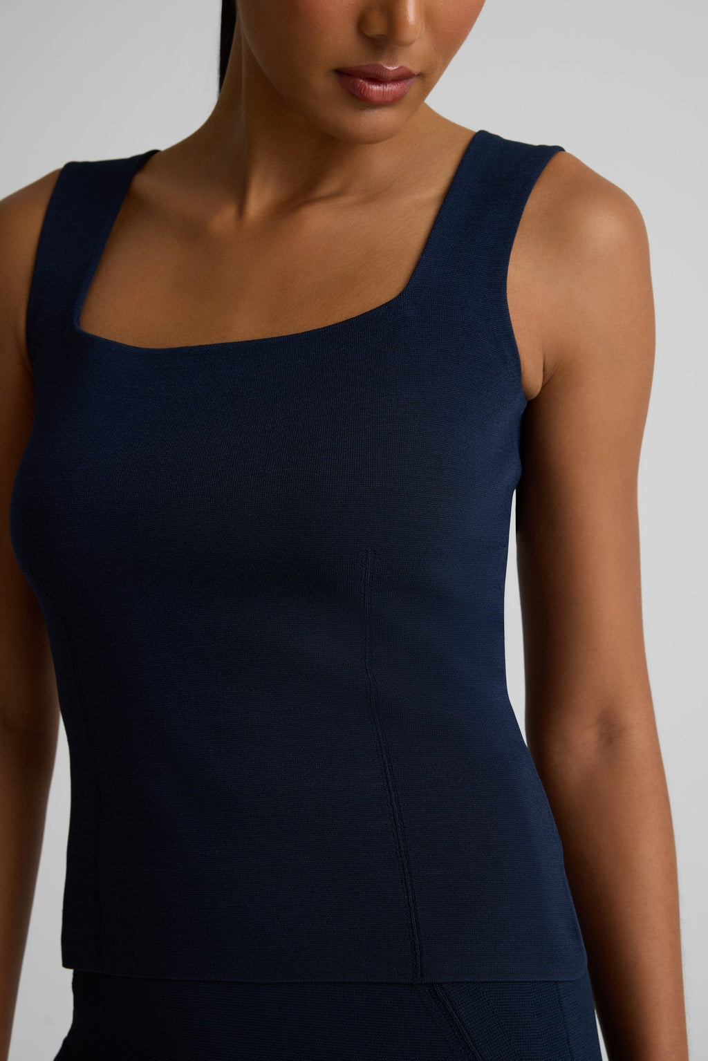 Abby Top In Santa Roma Knit