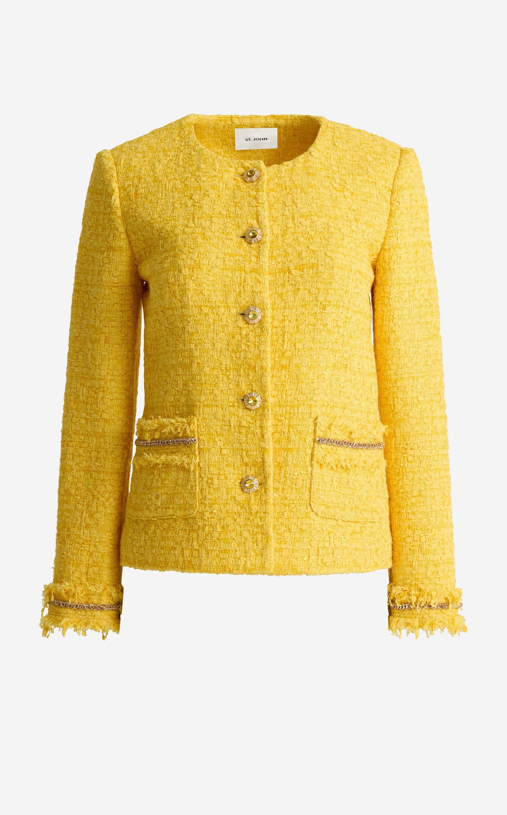 Vivienne Jacket In Gold Coast Tweed