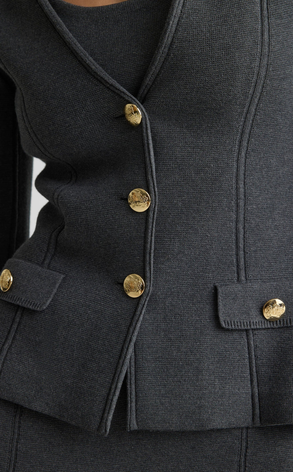 Erin Jacket In Santa Roma Knit