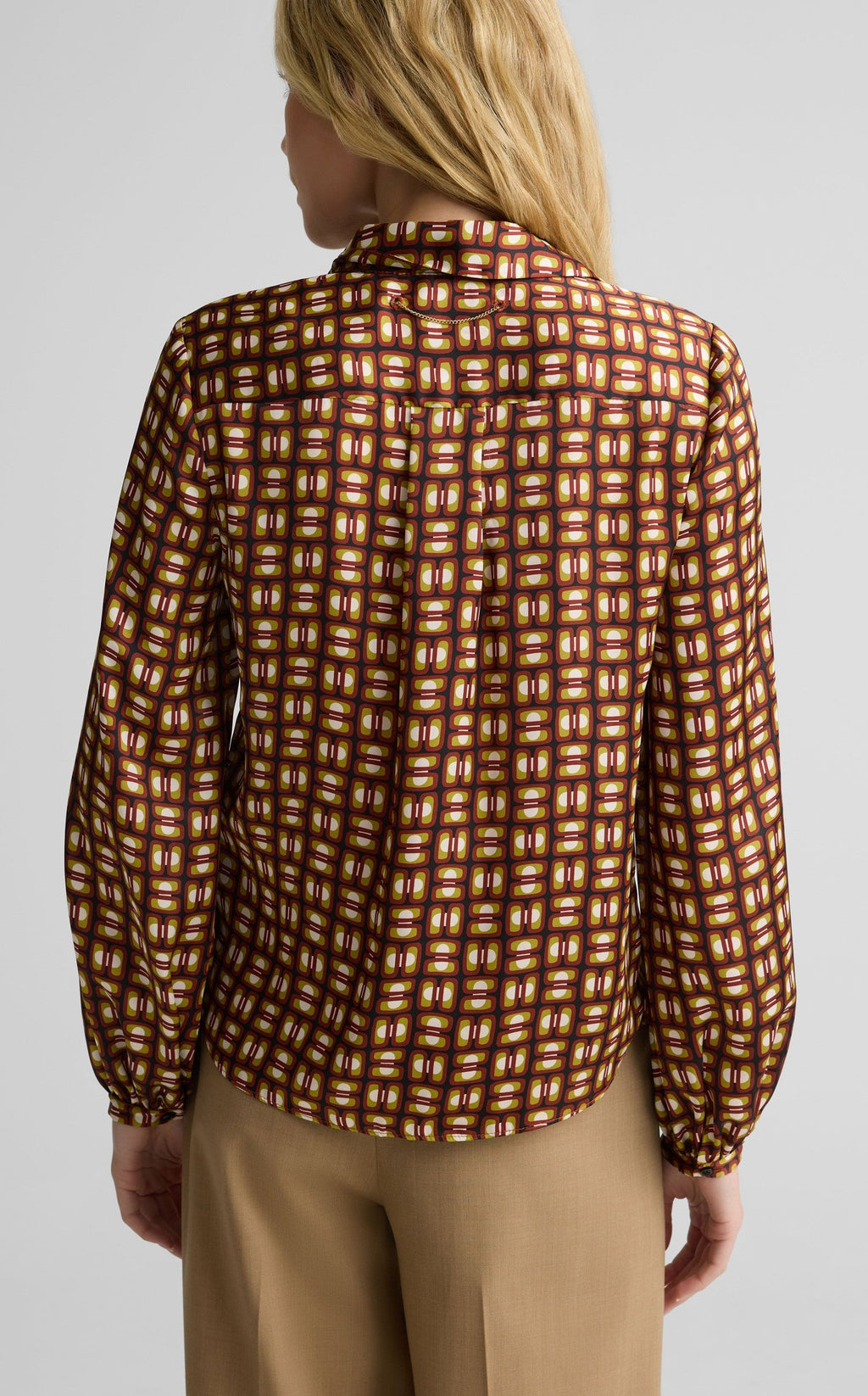 Blouse In Tile Print