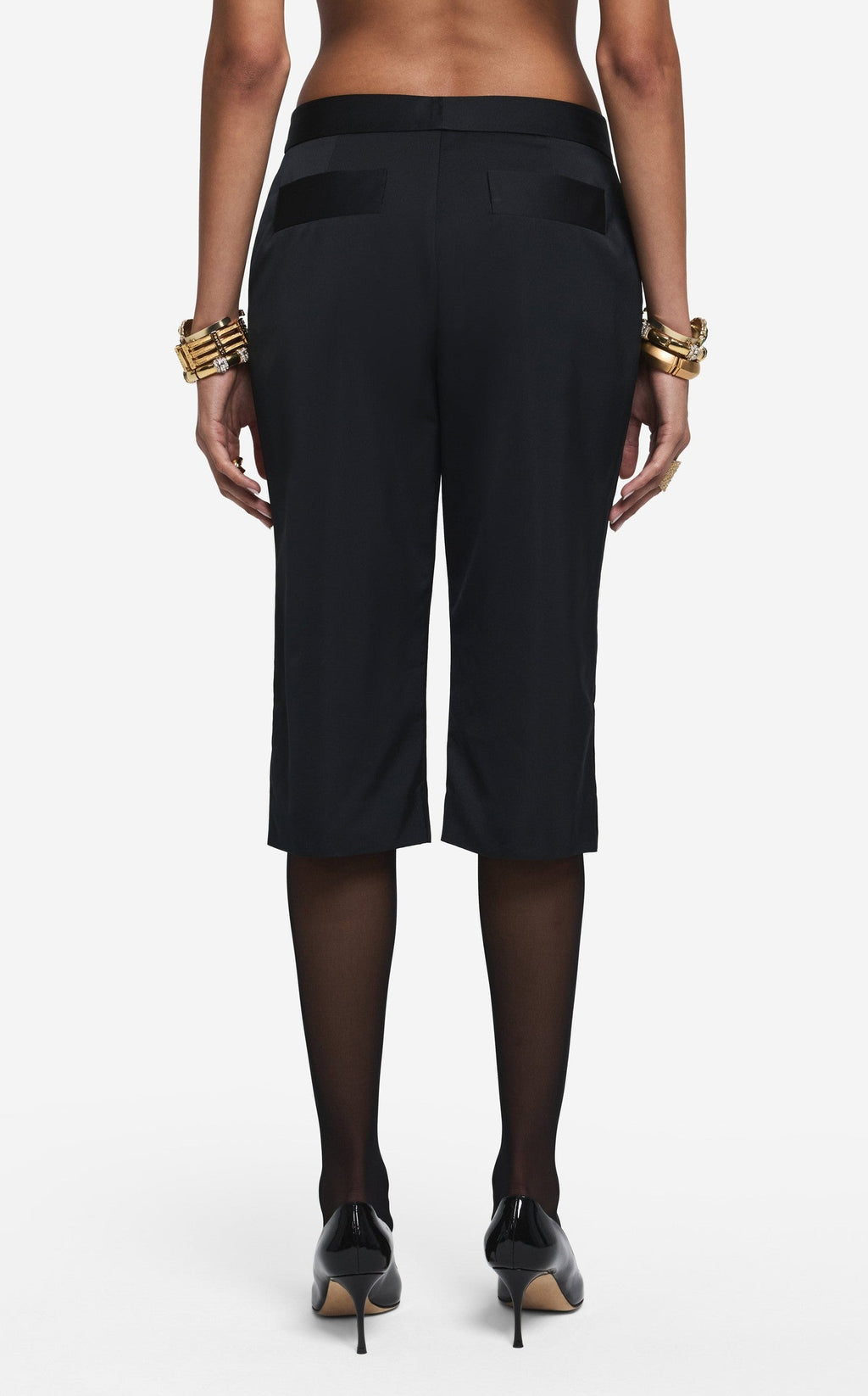 Capri Pant in Duchesse Satin