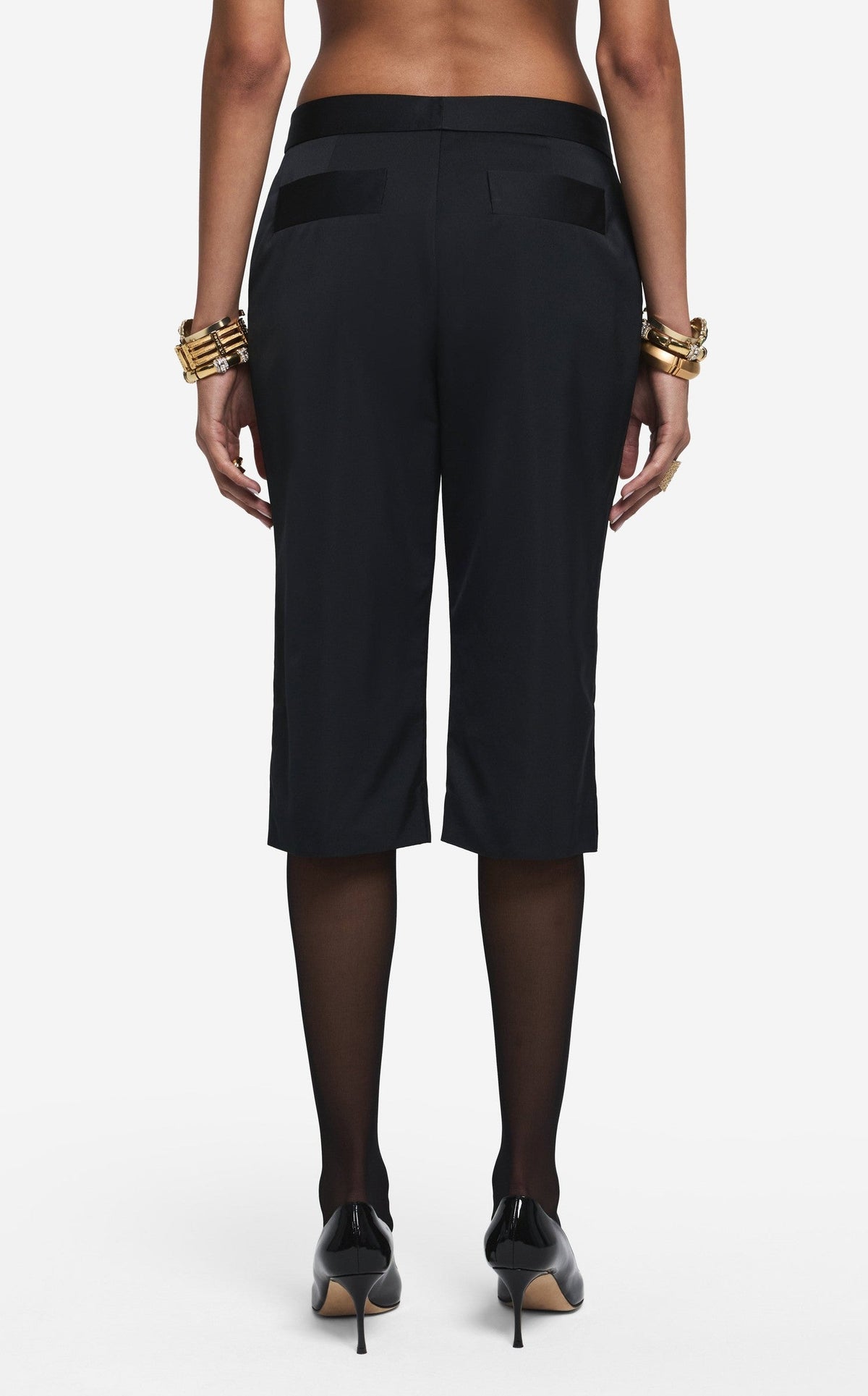 Capri Pant in Duchesse Satin